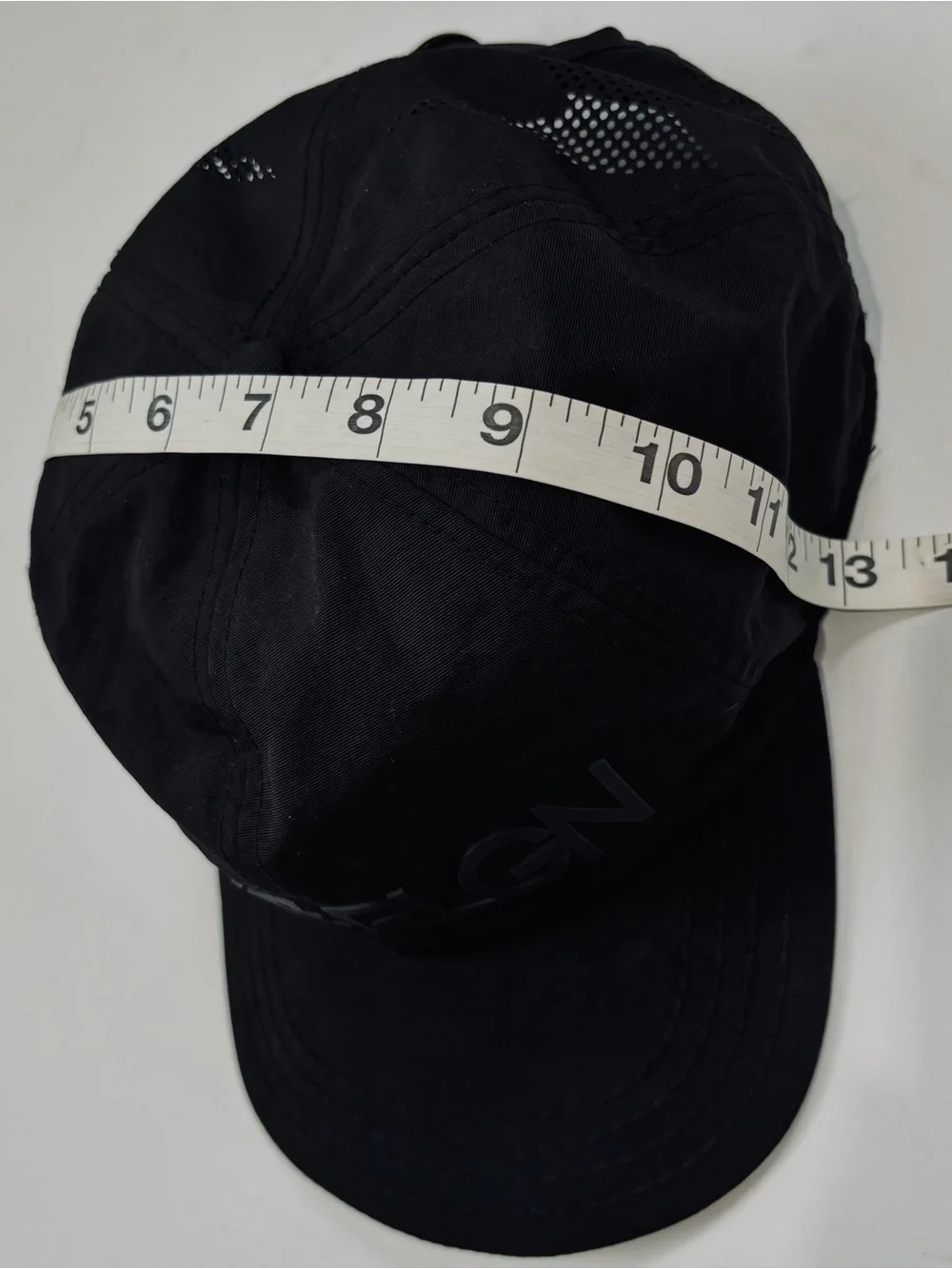 True Religion Man's Logo lightning bolt hat baseball cap black one size
